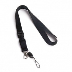 Neck strap with detachable clip for walkie-talkie & mobile phone