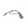 Pigtail MCX Female to UHF Female MCX PIGTAIL-MCX-F-UHF-F-453