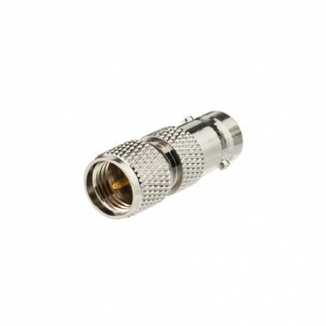 Passion Radio Mini-UHF Male - BNC Female Adapter ADAPT-MUHF-M-BNC-F-843