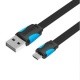 USB 2.0 Micro-USB Male A Cable - Male B Vention Vention USB CABLE-VENTION-VASA08-USB25-8511