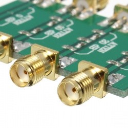 PCB RF attenuator from -10dB to -30dB max. power 200mW (23dBm)