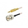 Pigtail mono Jack 3.5mm to UHF Female (SO-239)