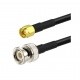 RG58 coaxial cable with BNC Male and SMA Male