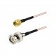Pigtail SMA Male to BNC Male Passion Radio SMA PIGTAIL-SMA-M-BNC-M-78