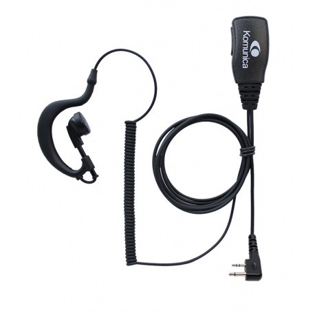 Micro-earphone compatible with ICOM 2 Pin