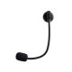 Headset for motorcycle helmet with PTT button on handlebar KENWOOD 2 pin