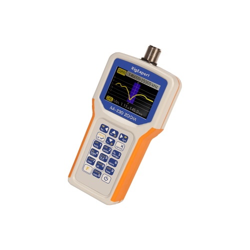 RigExpert AA-230 ZOOM Bluetooth analyzer: Antenna SWR measurement