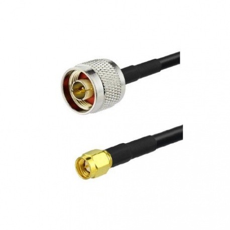 Low-loss coaxial cable N Male SMA Male KSR195 (equivalent LM195)