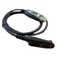 USB programming cable for 4G LTE Inrico T368 3-pin radio
