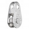 Stainless steel pulley for 5 mm guy rope