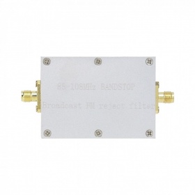 88-108 MHz bandstop filter for FM rejection