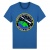 QO-100 royal blue organic cotton t-shirt size M to 3XL