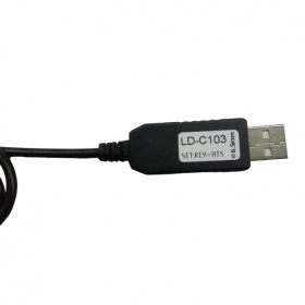 USB cable for CW Morse with 6.5 mm jack