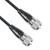 R150 NIBP connection cable with PL259 plugs, length 1.5m