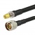 Coaxial cable extension KSR400 (type LMR400) SMA Male - N Male