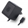 Official power supply for Raspberry Pi 5 with USB-C