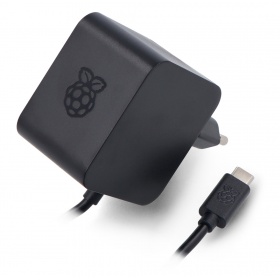 Official power supply for Raspberry Pi 5 with USB-C