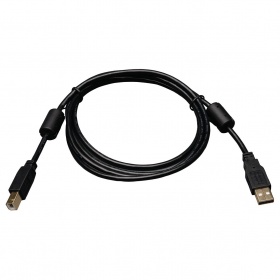 USB 2.0 power & DATA double ferrite cable for SDRPlay Ham it Up printer