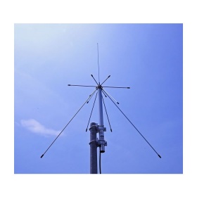 AOR DA1500 70-1500Mhz Fixed Discone Antenna + RG58 BNC 15m