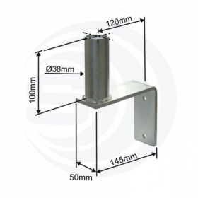 SIRIO FT-4 angled antenna support