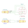 Digirig cable for Icom IC-706 IC-7300 IC-706MKIIG IC-7100