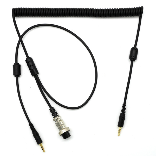 Digirig GX16 cable for Kenwood Alinco with 3.5 mm TRS jack & 8-pin microphone