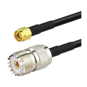 RG58 coaxial cable 50cm SMA male to SO-239 (UHF female)