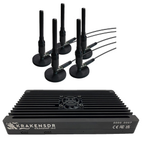 KrakenSDR : SDR Receiver for Direction Finding with 5x Gonio Antennas