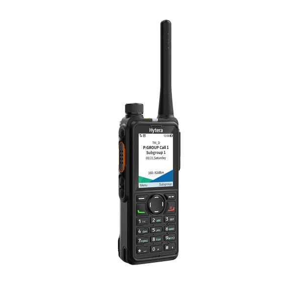 Hytera HP785 DMR FM VHF or UHF PTI walkie talkie with optional GPS & BT screen