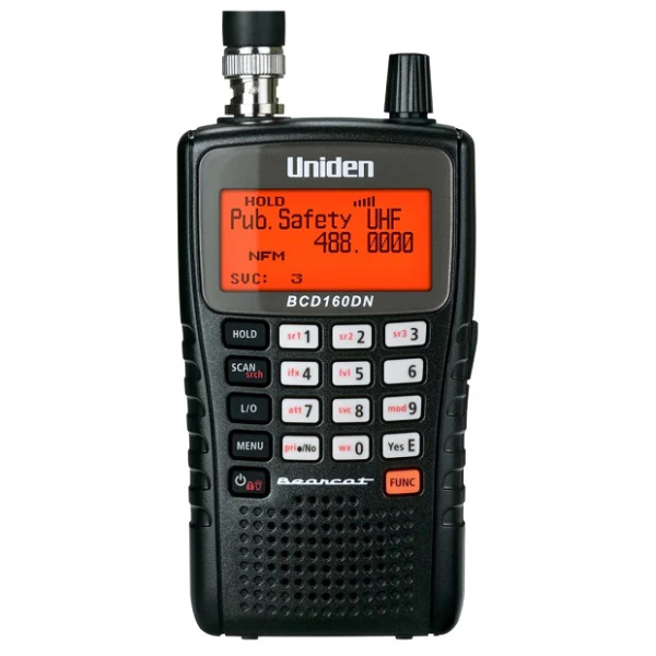 Uniden UBCD160DN Digital scanner VHF UHF DMR NXDN dPMR